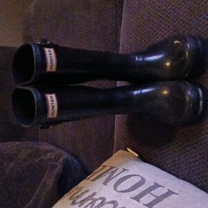 Hunter Classic Black Waterproof Boots